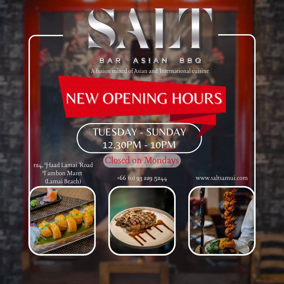 SALT Bar Asian BBQ меню
