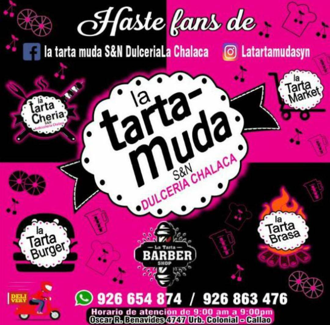 LA TARTA MUDA RESTOBAR меню