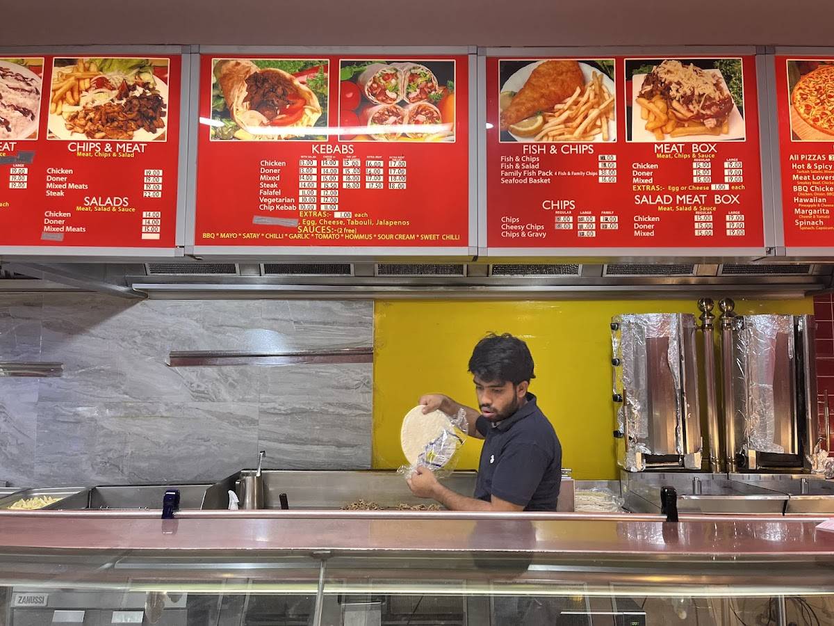 LETS EAT KEBABS & PIZZAS меню