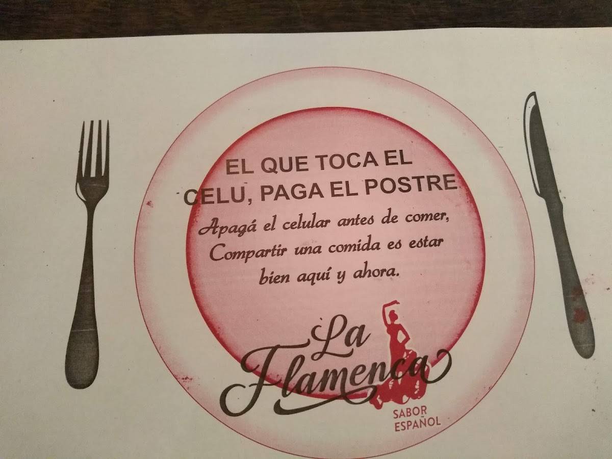 La Flamenca Bar меню