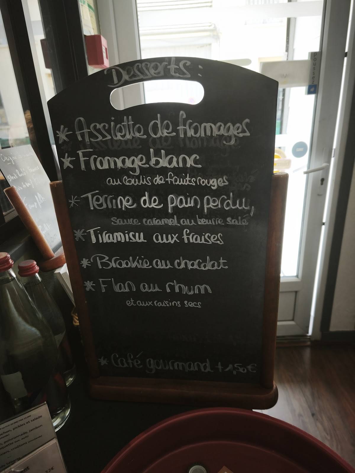 Le Tire Bouchon меню