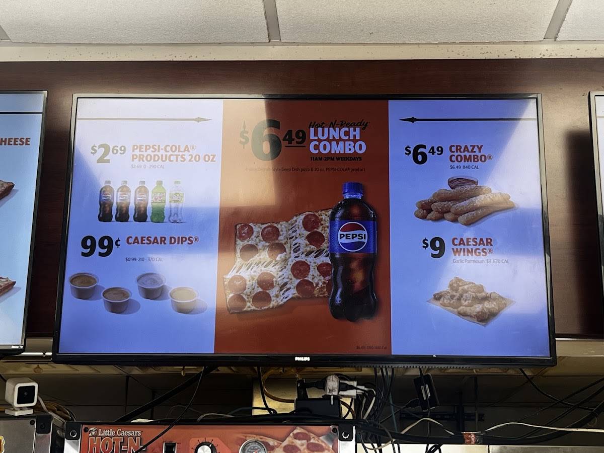 Little Caesars Pizza меню