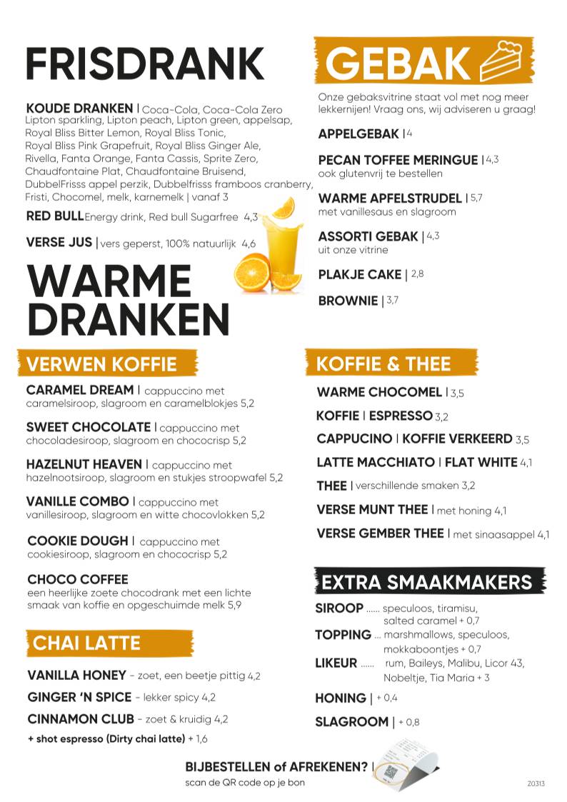 Lunchcafé Plein 10 меню
