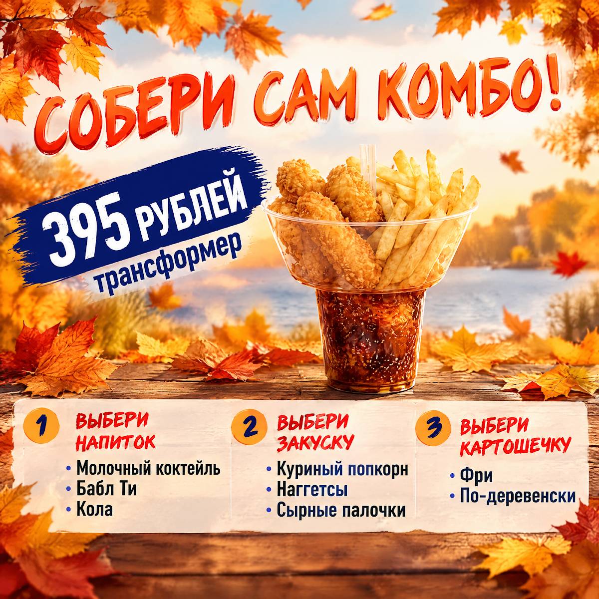 МакБургер меню