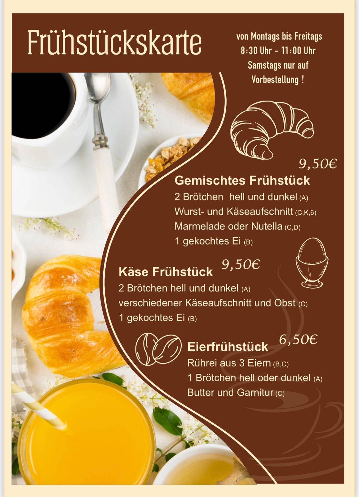 Marktcafé Senftenberg меню