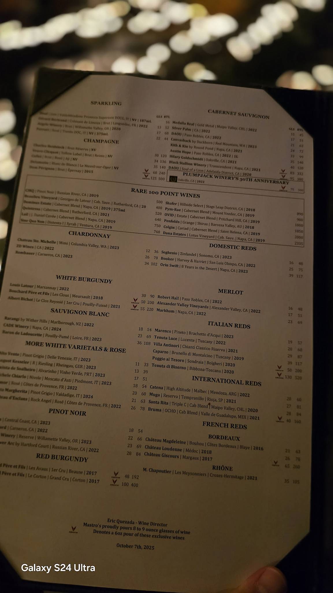 Mastro's Ocean Club, -