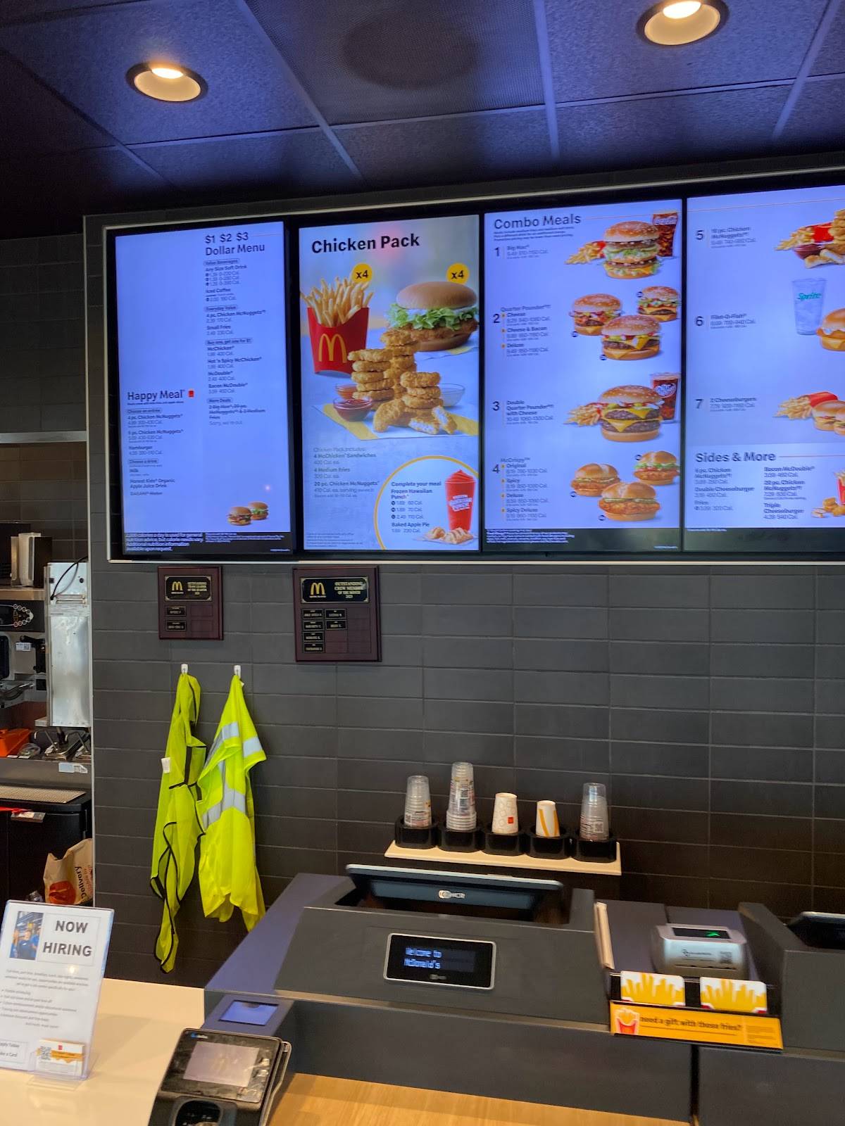 McDonald's меню