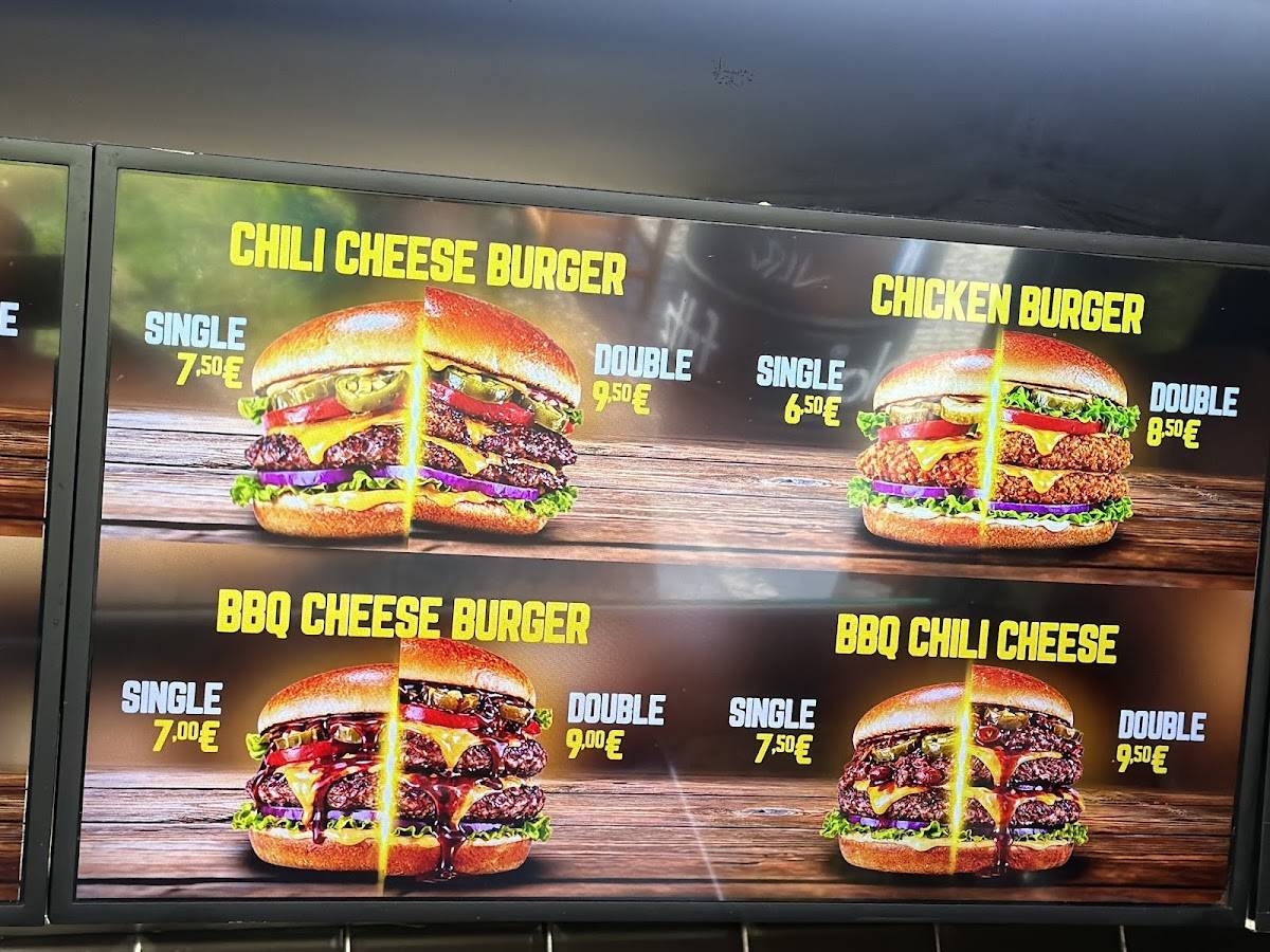 Mega Beef меню