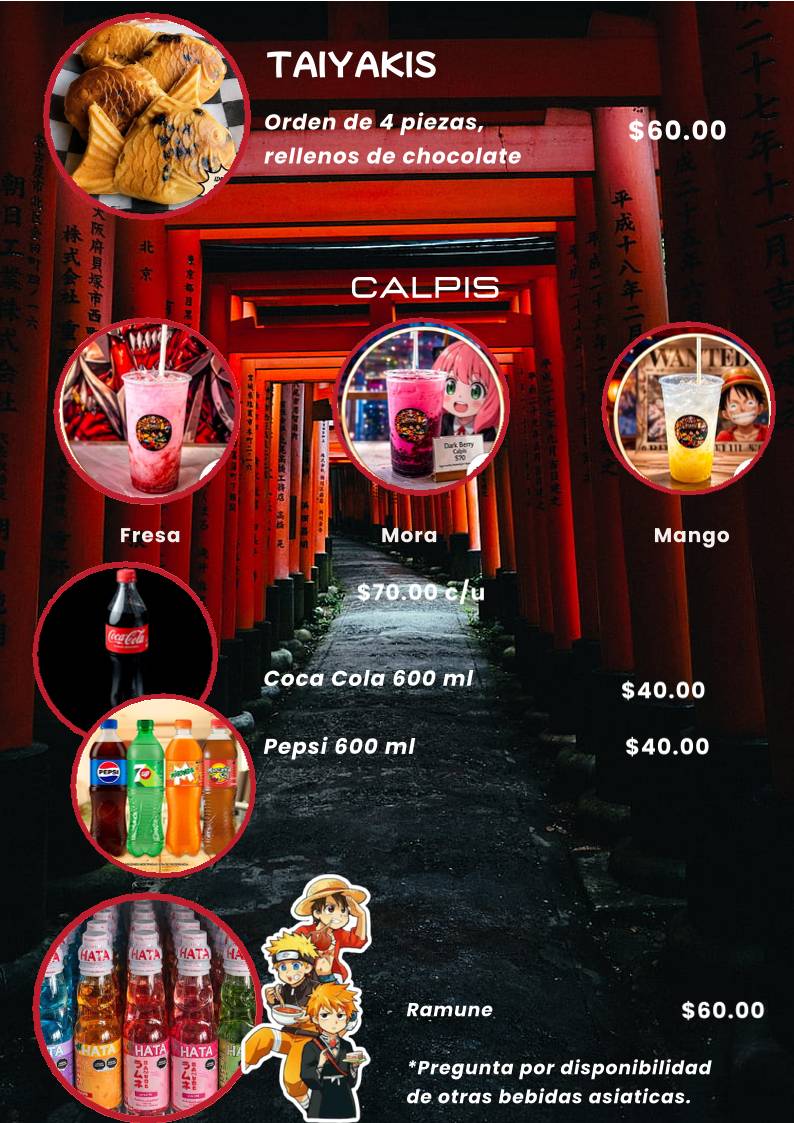 Otaku Food Lab меню