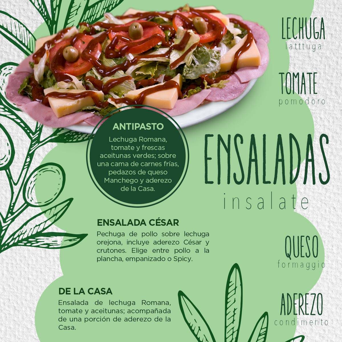 Pizza Messina's Las Américas меню