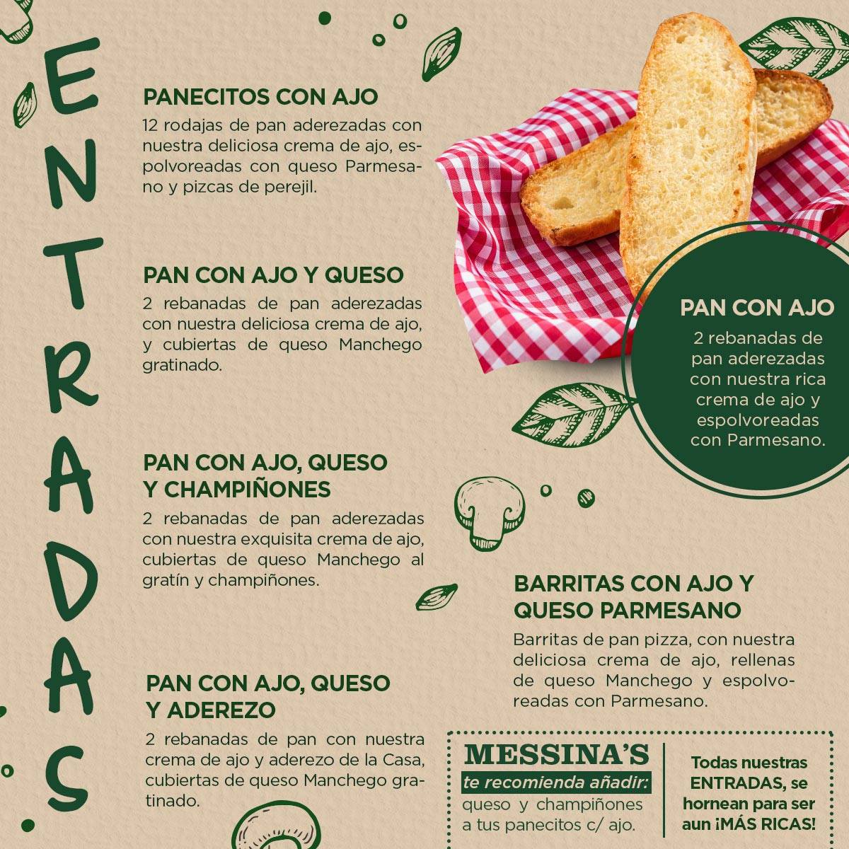 Pizza Messina's Las Américas меню