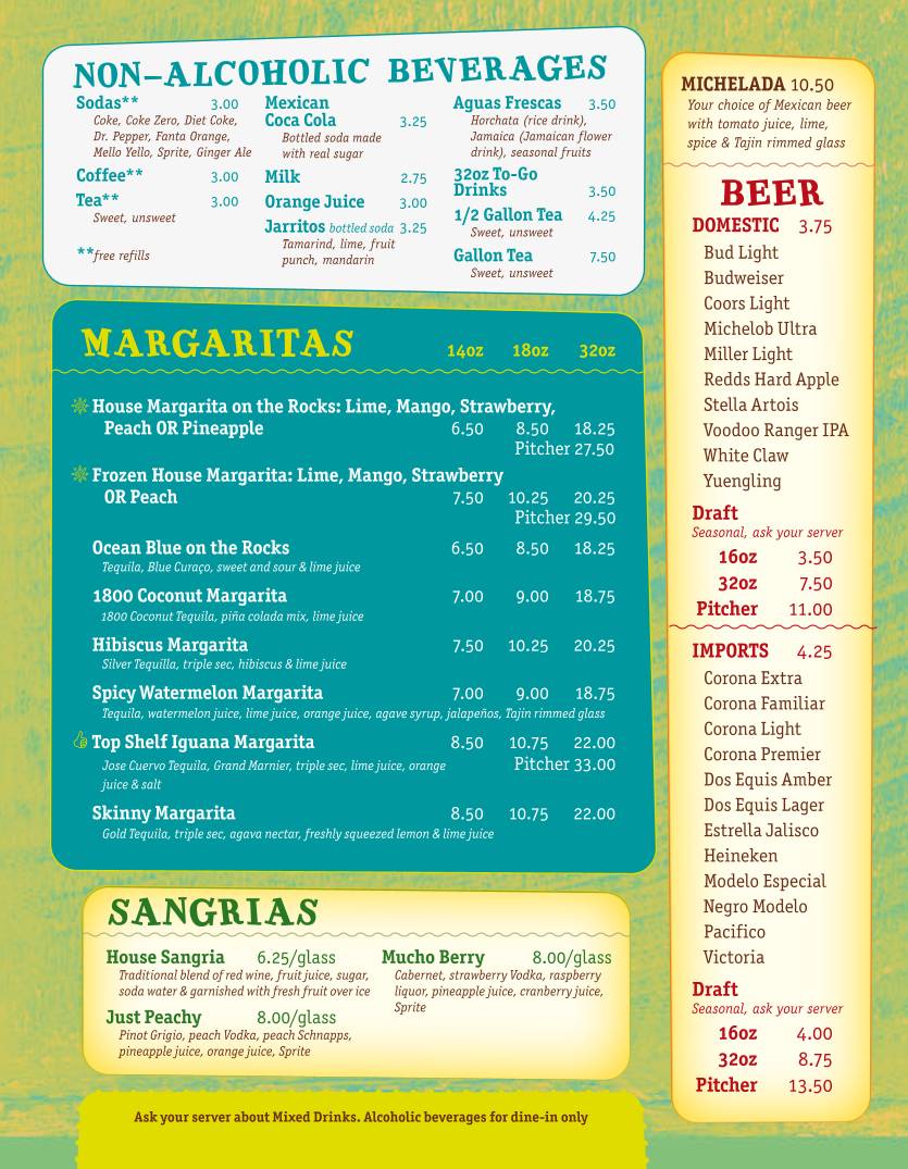 Mi Pueblito Mexican Restaurant Rutherfordton меню