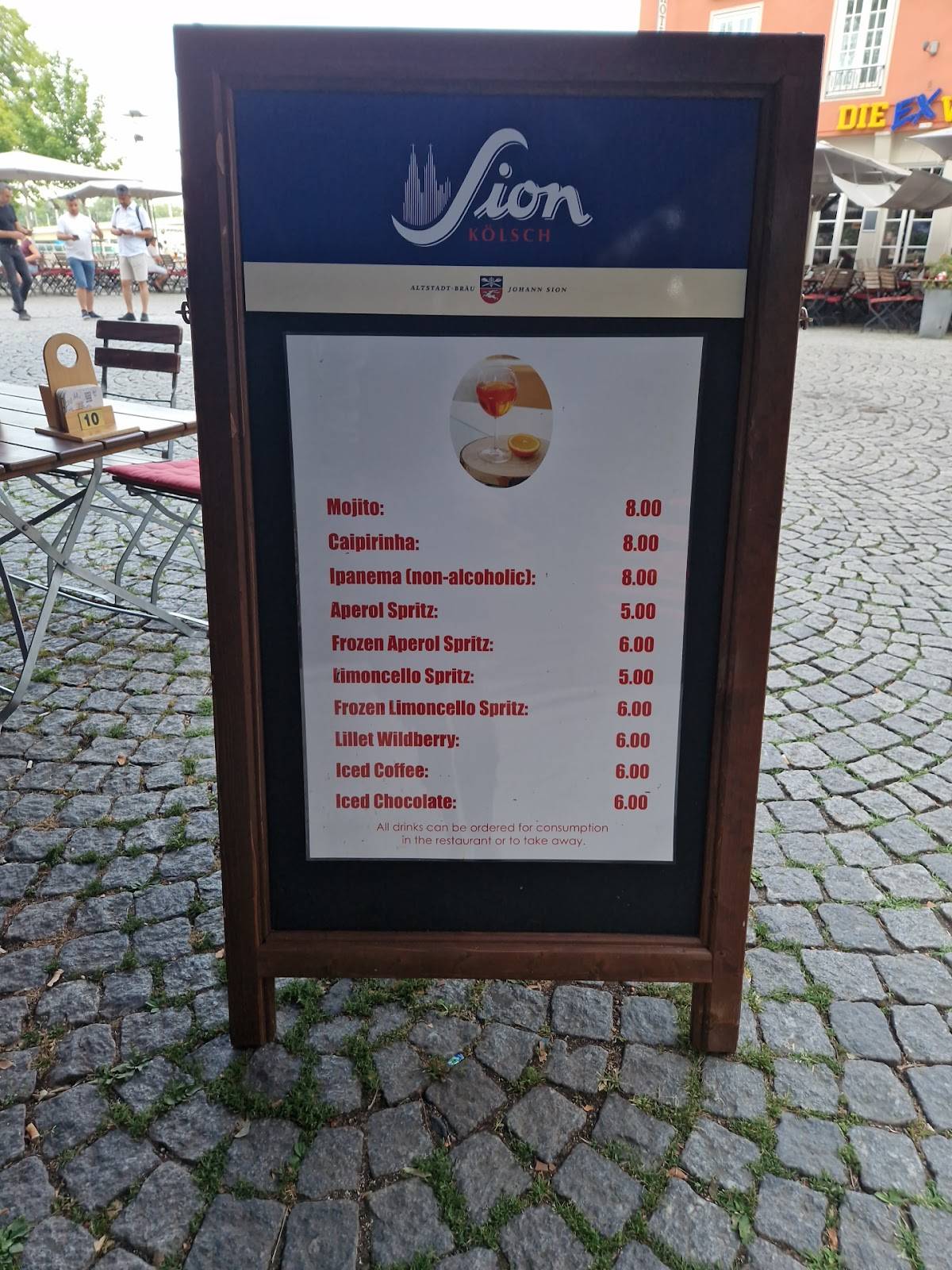 Miami am Rhein меню