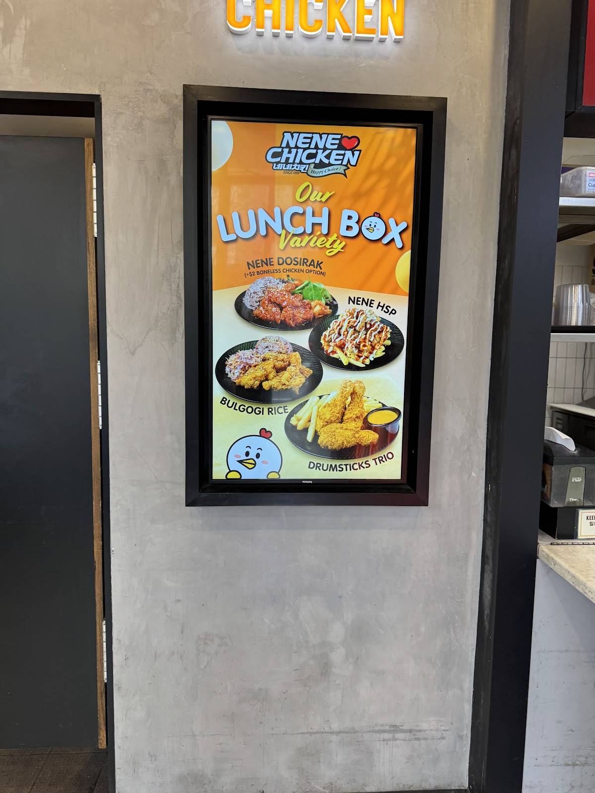 Nene Chicken Point Cook меню