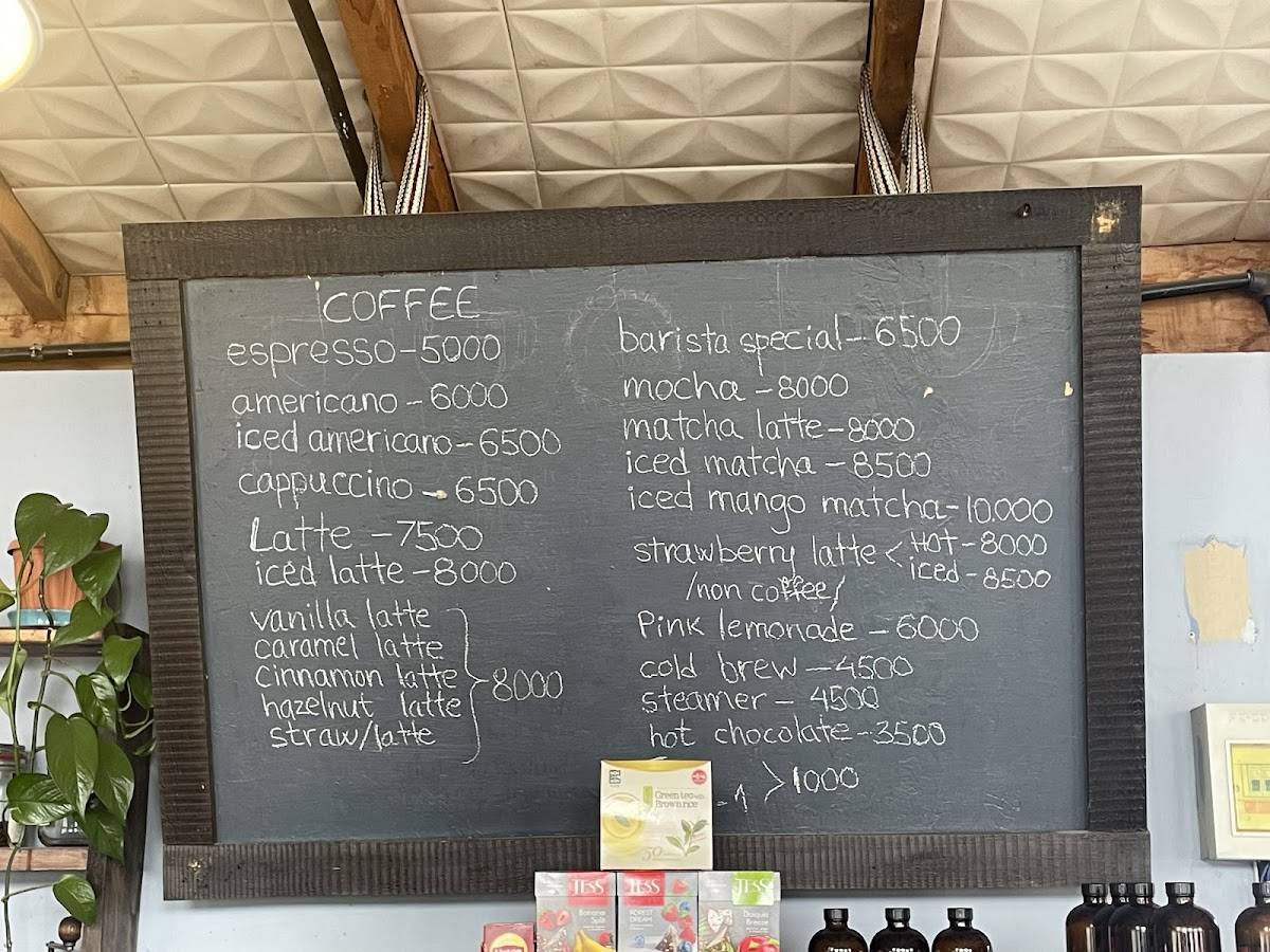 New Roots Coffee меню
