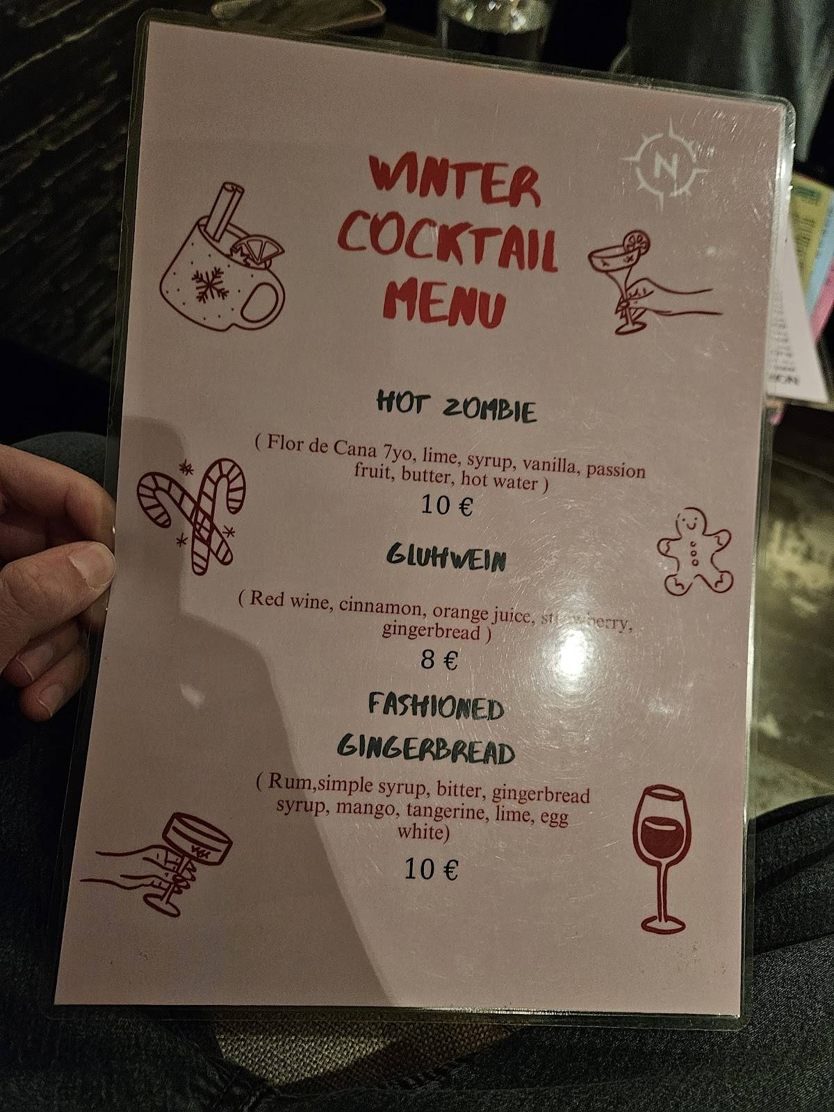 North Cafe меню