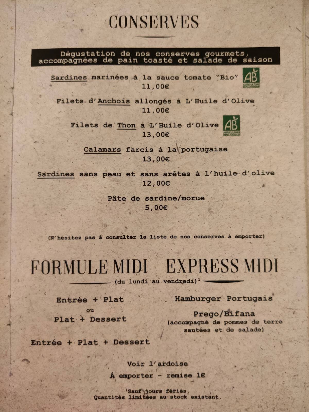 Nullius меню