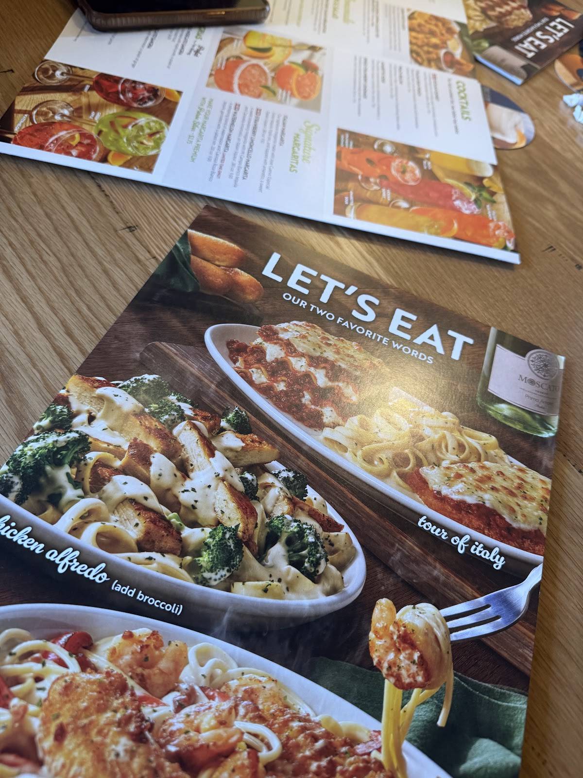 Olive Garden Italian Restaurant меню