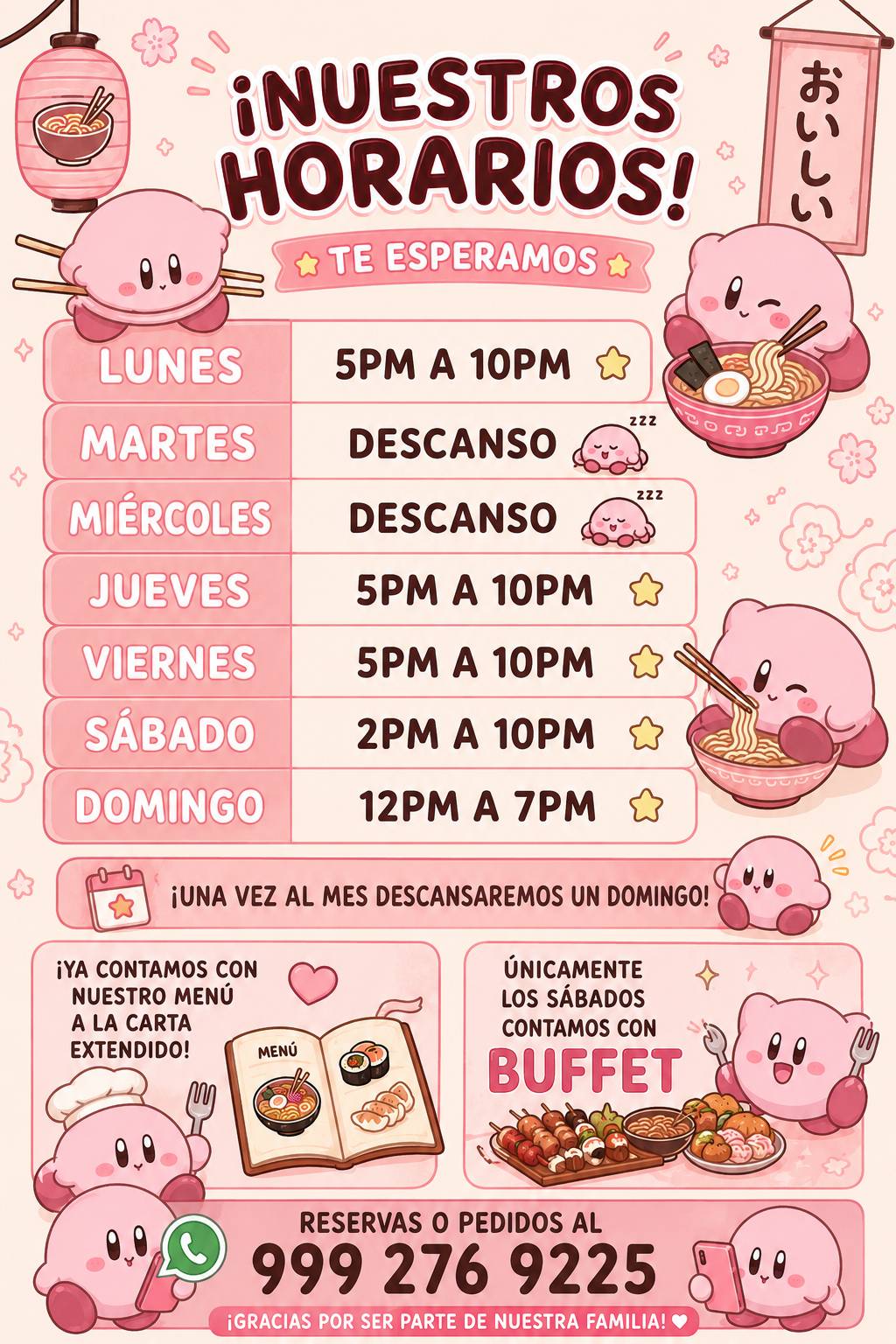 Otaku Food Lab меню