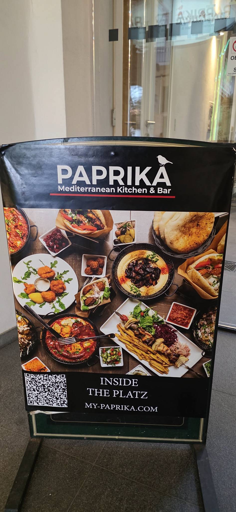 PAPRIKA меню