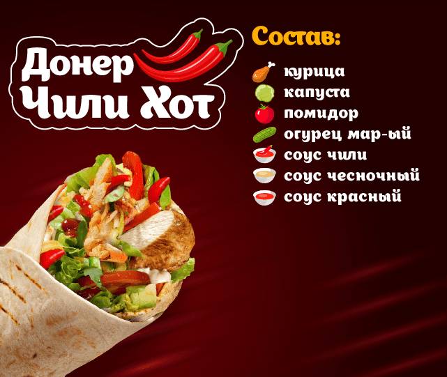 Papa Doner меню