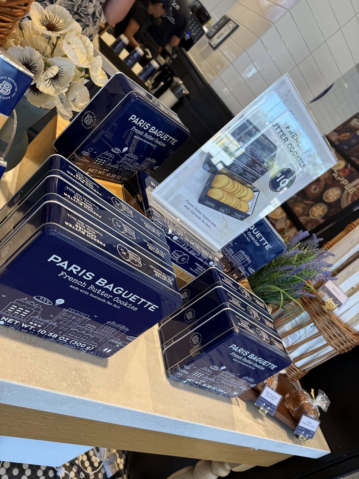 Paris Baguette меню