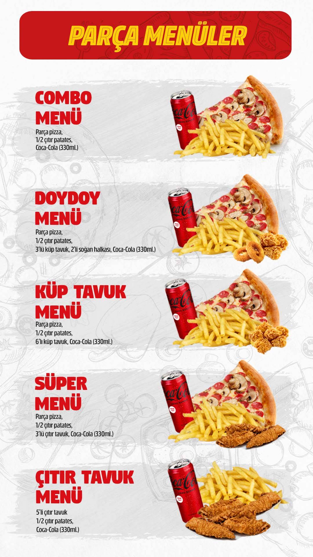 Pasaport Pizza Reyhanlı меню