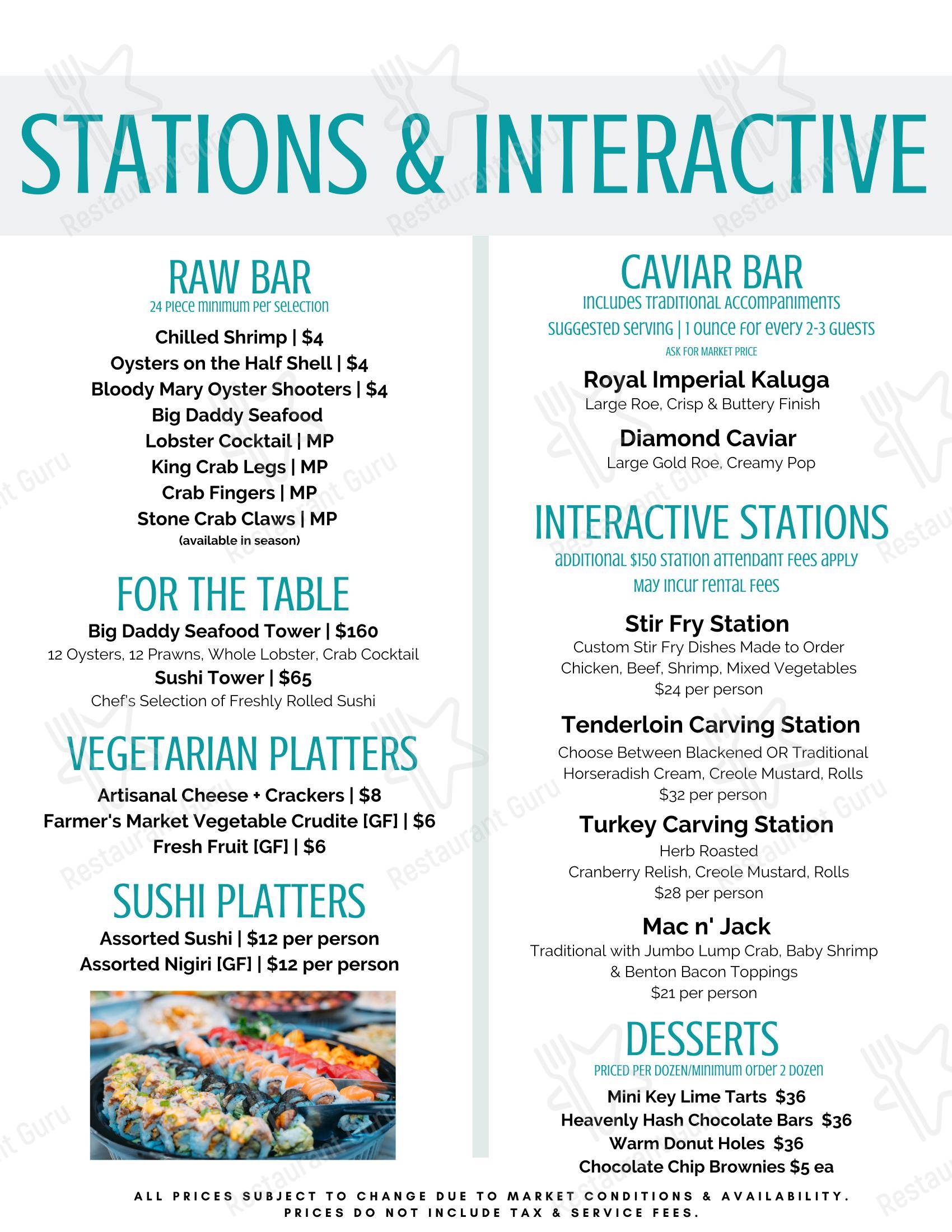Детское ресторана PassionFish Reston