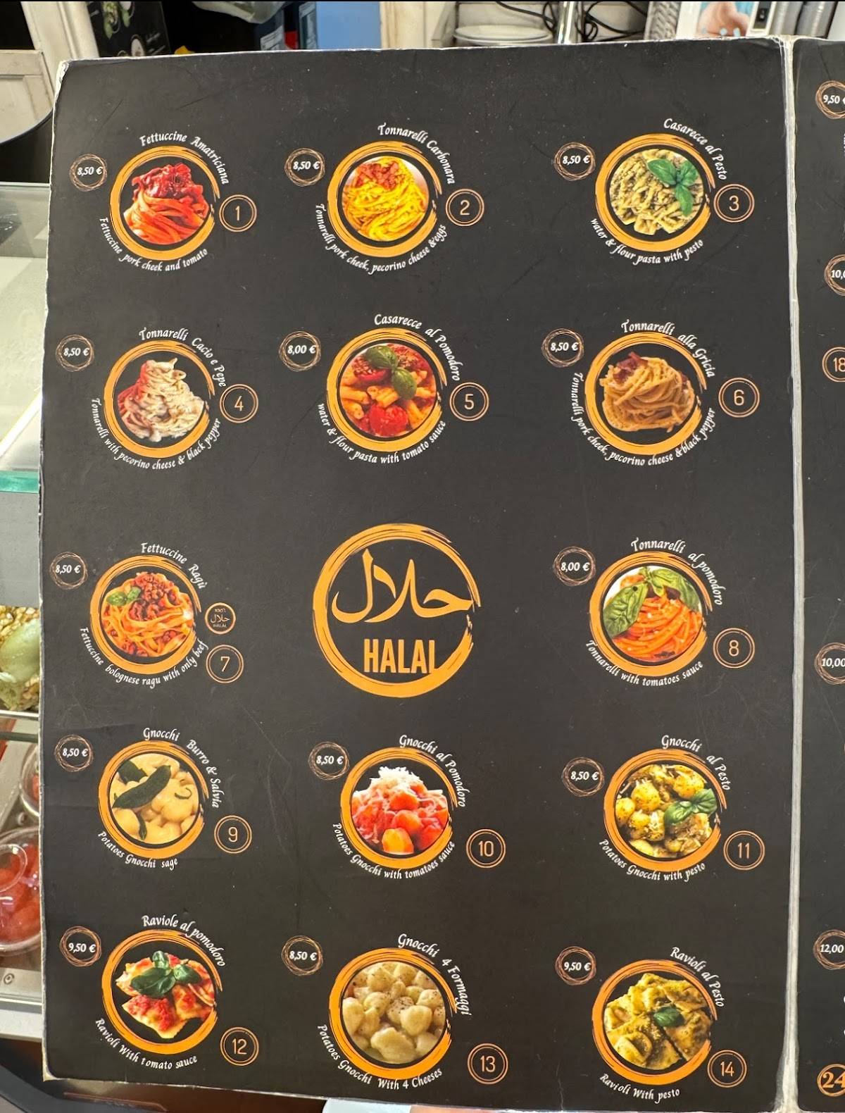 Pasta Go Roma меню