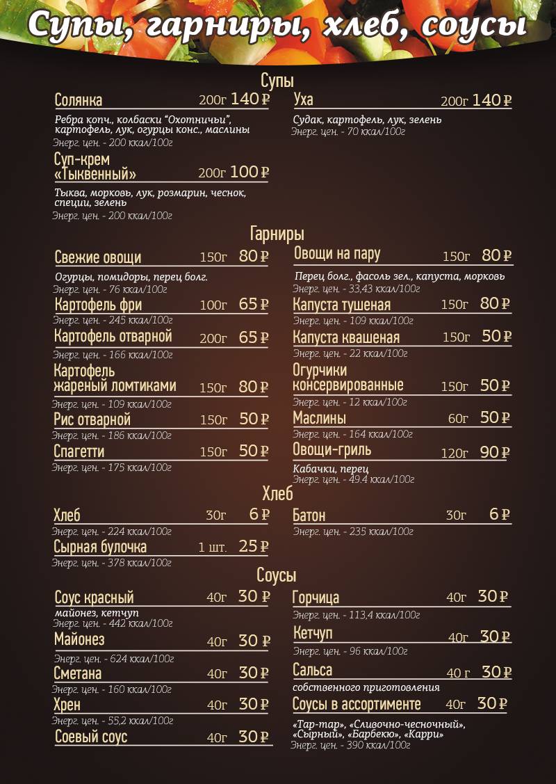 Kaffee haus меню