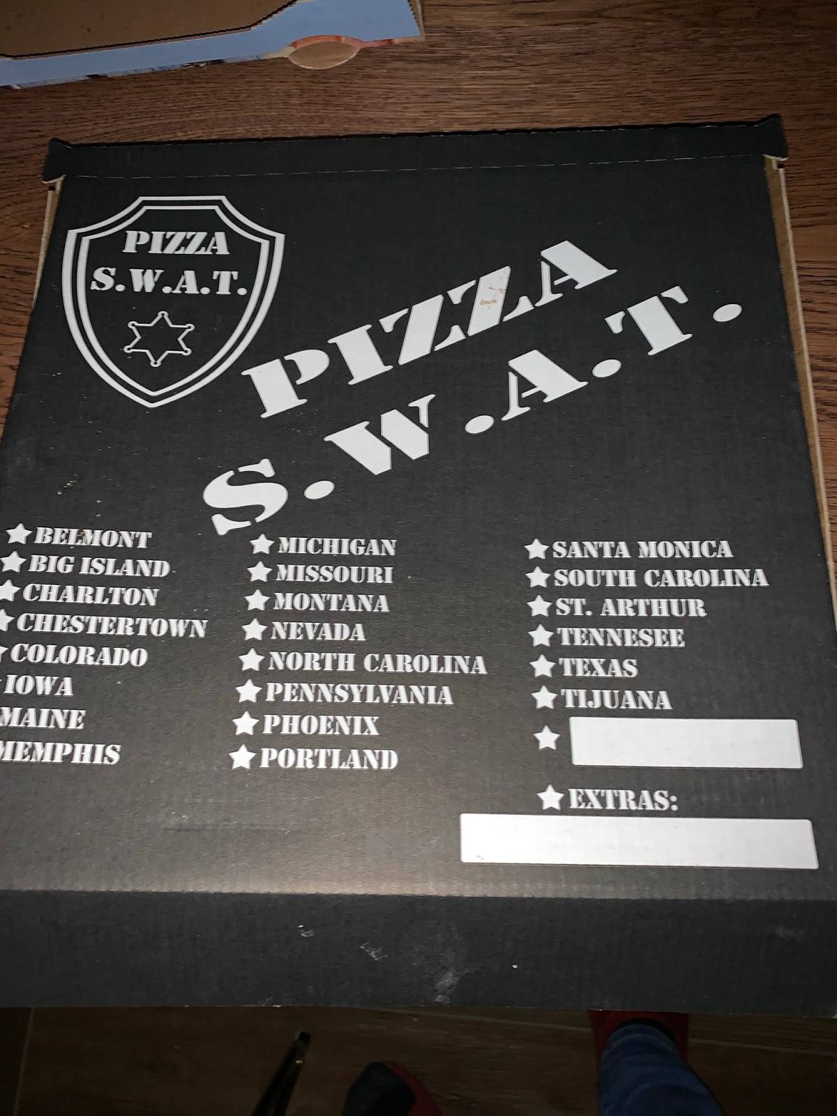 Pizza S.W.A.T. меню