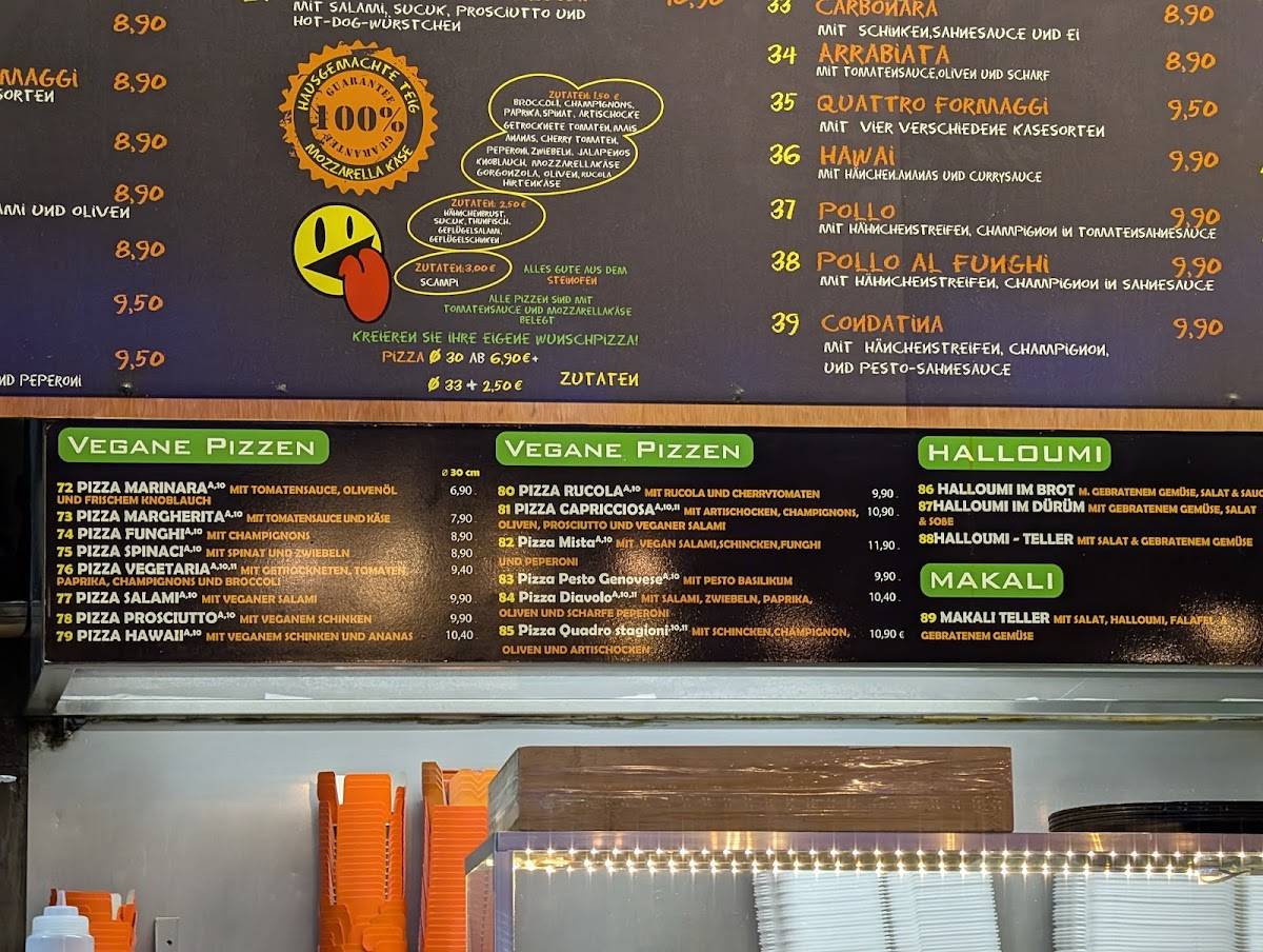 Pizzeria Crunchy меню