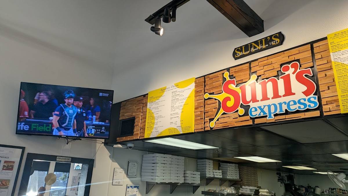 Suni's Express - Washington меню