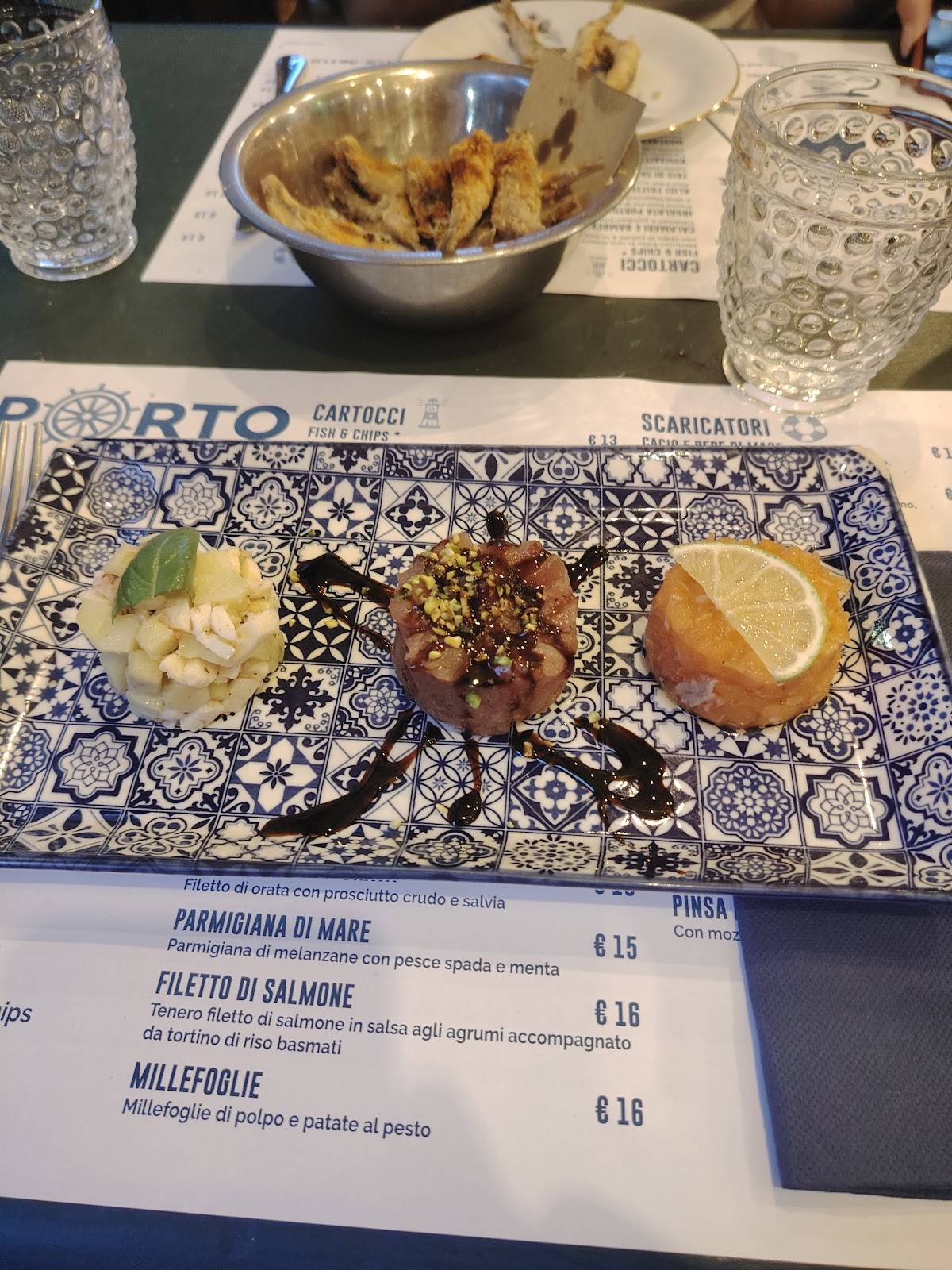 Porto Fish & Chips меню