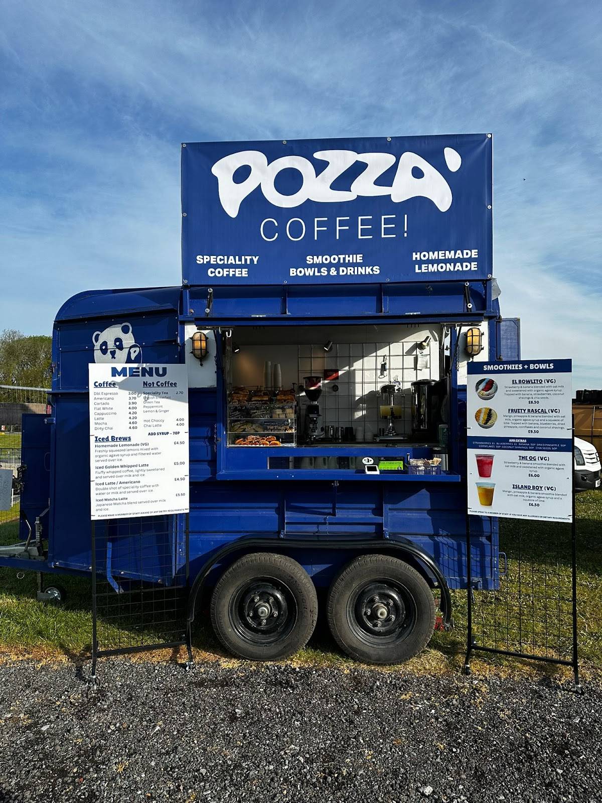 Pozza Coffee меню