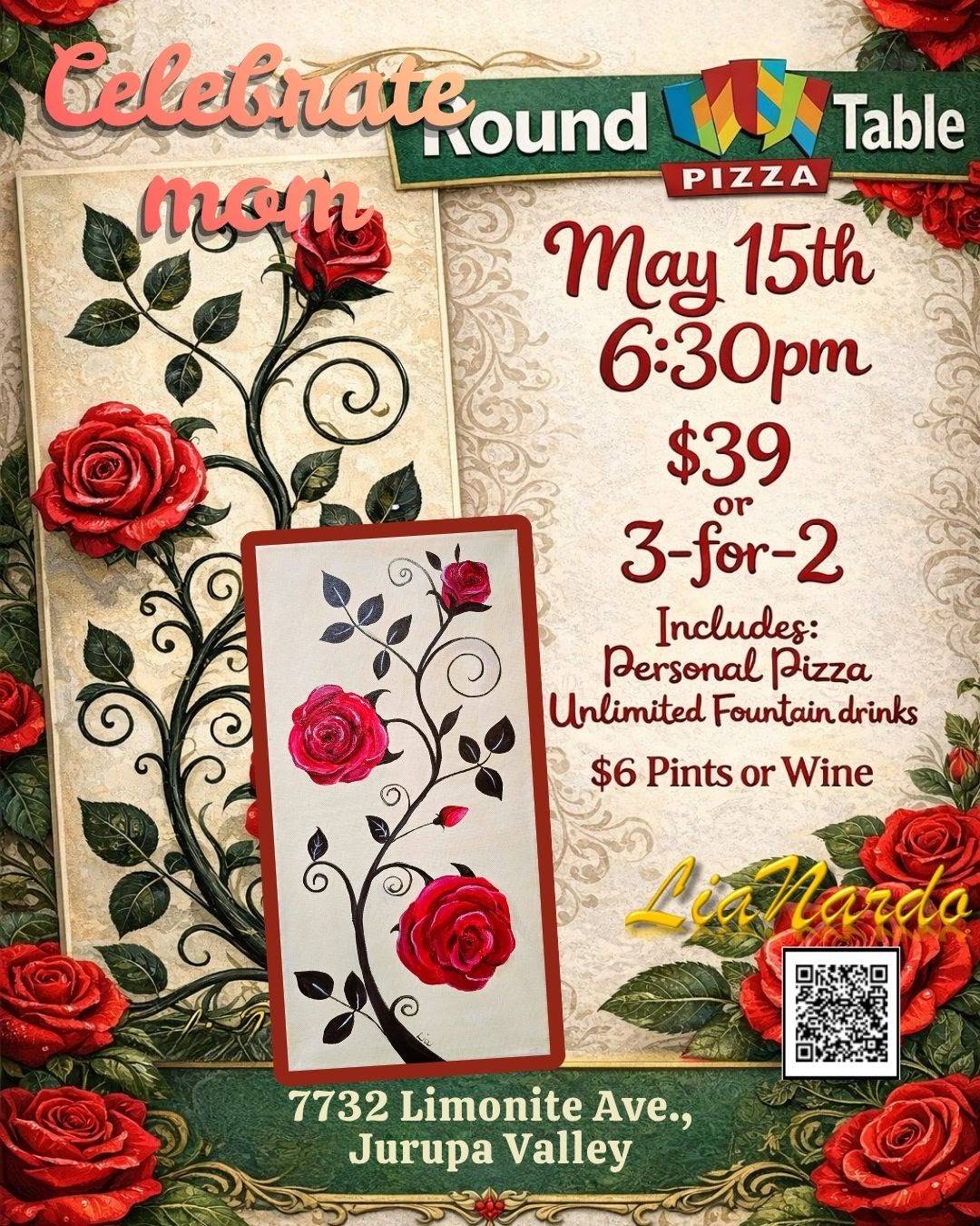 Round Table Pizza Jurupa Valley меню