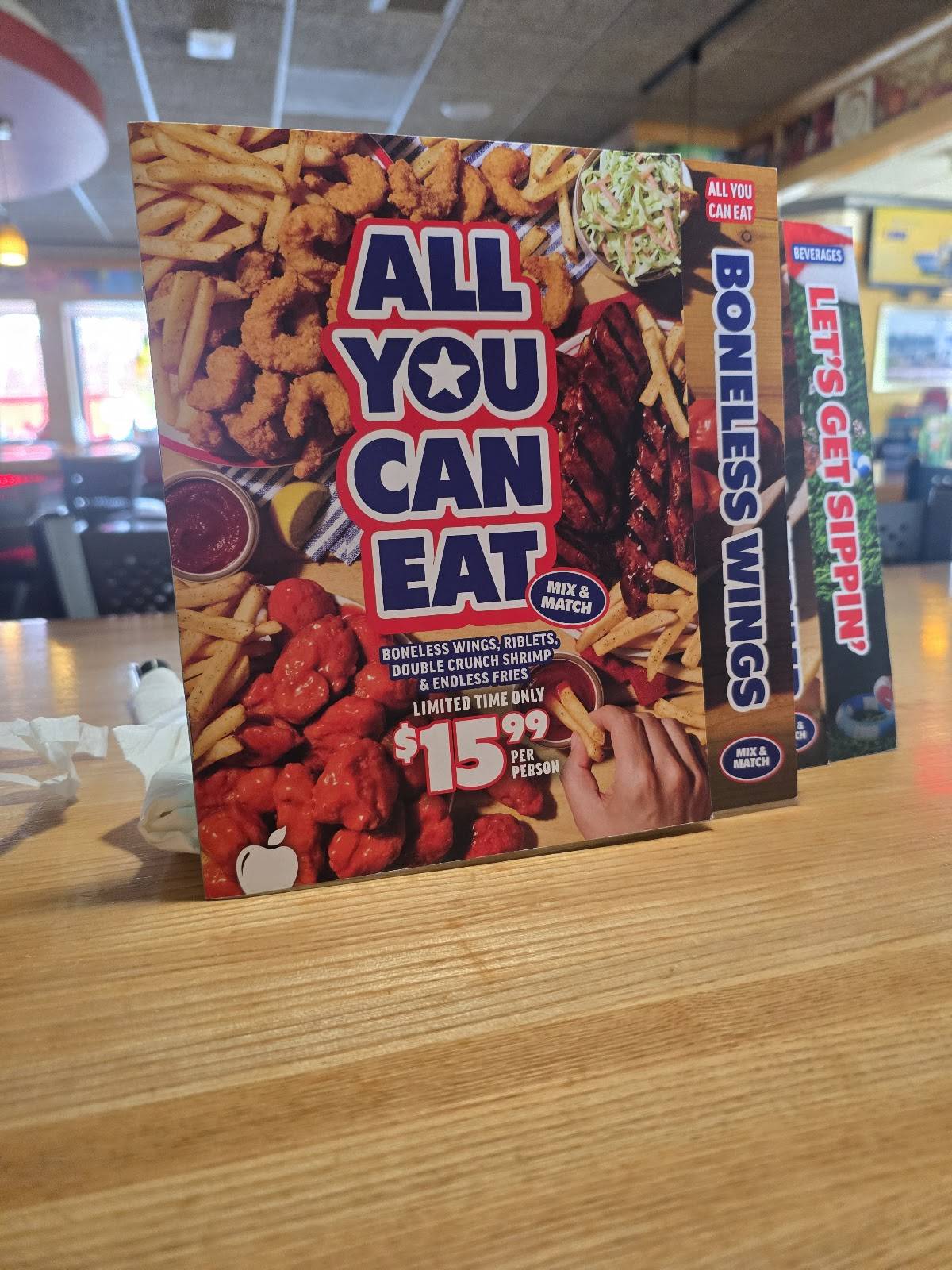 Applebee's Grill + Bar меню