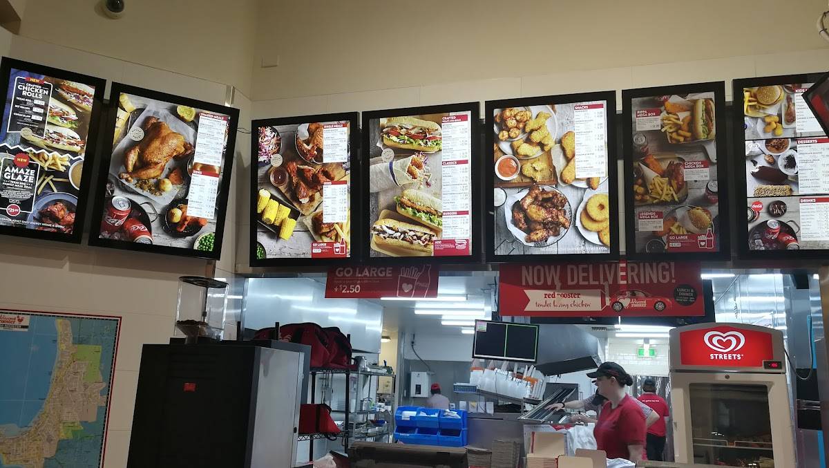 Red Rooster Geraldton меню