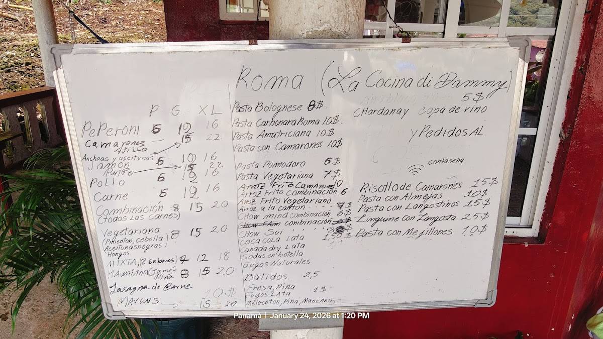 Rest.Pizzeria_Roma меню