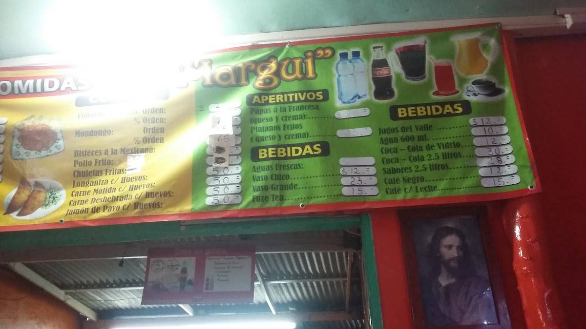 Restauran MARGUI меню