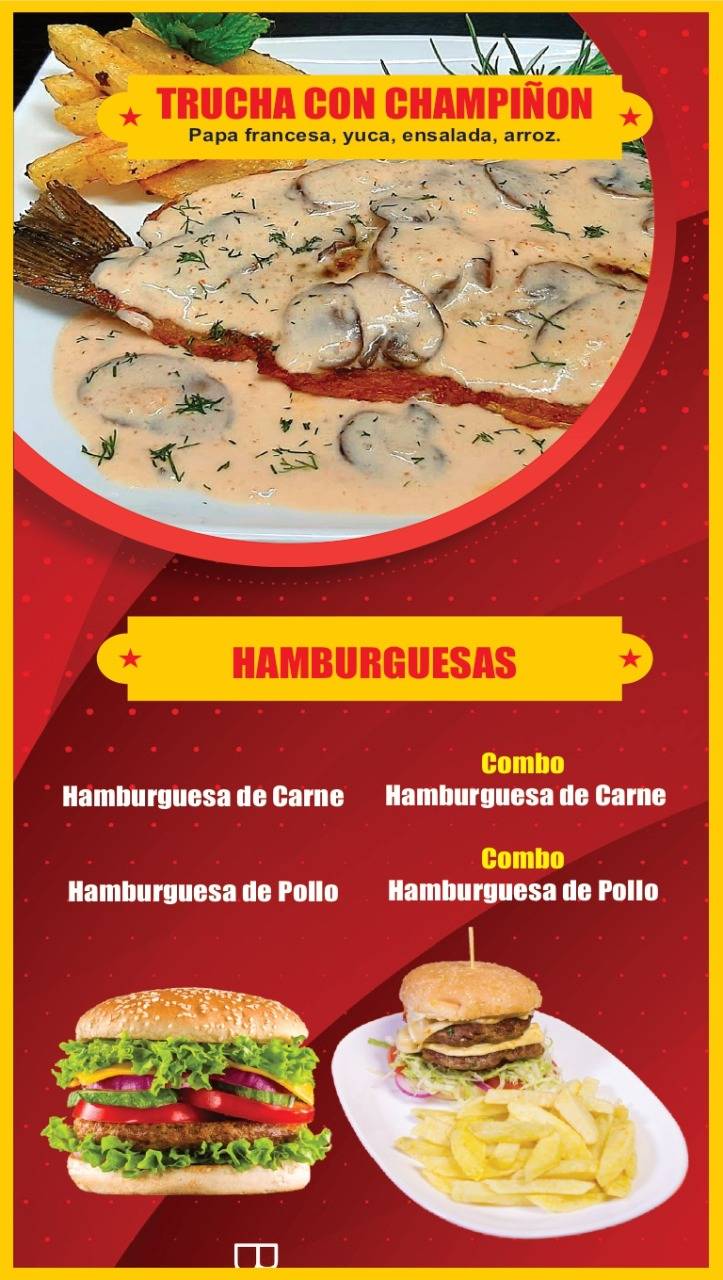 Comi Broaster & Asado меню