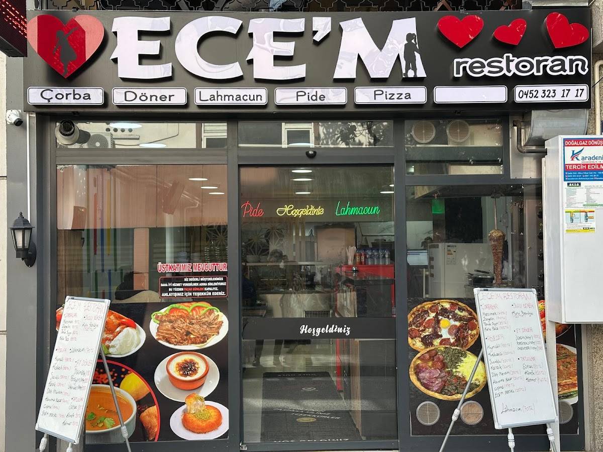ECEM RESTORAN меню