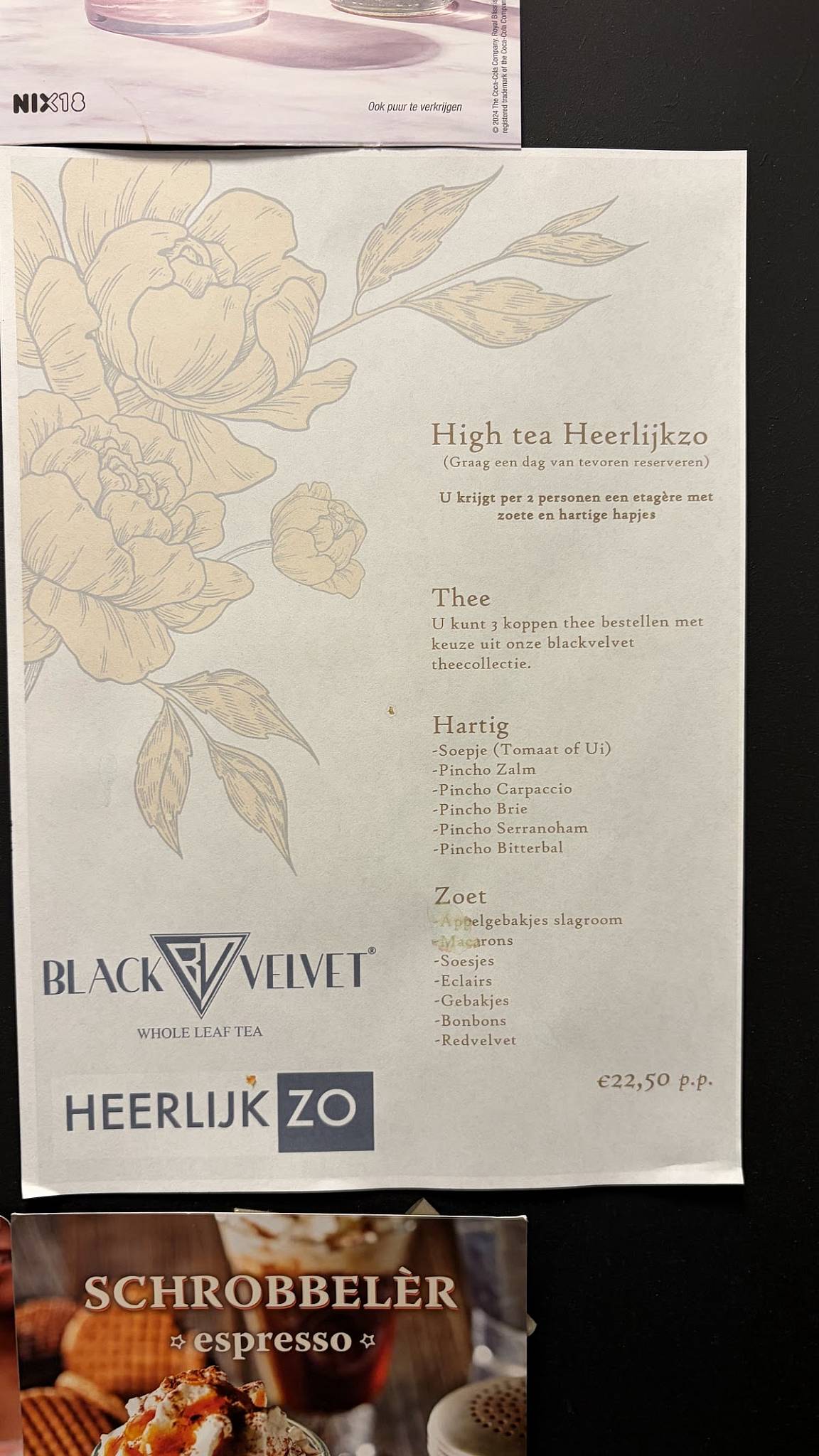HeerlijkZo меню