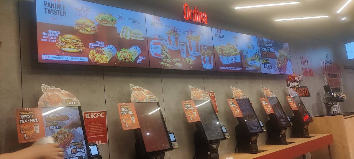 KFC меню