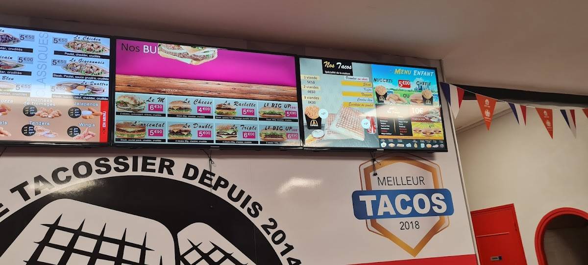 M.Express tacos Sète меню