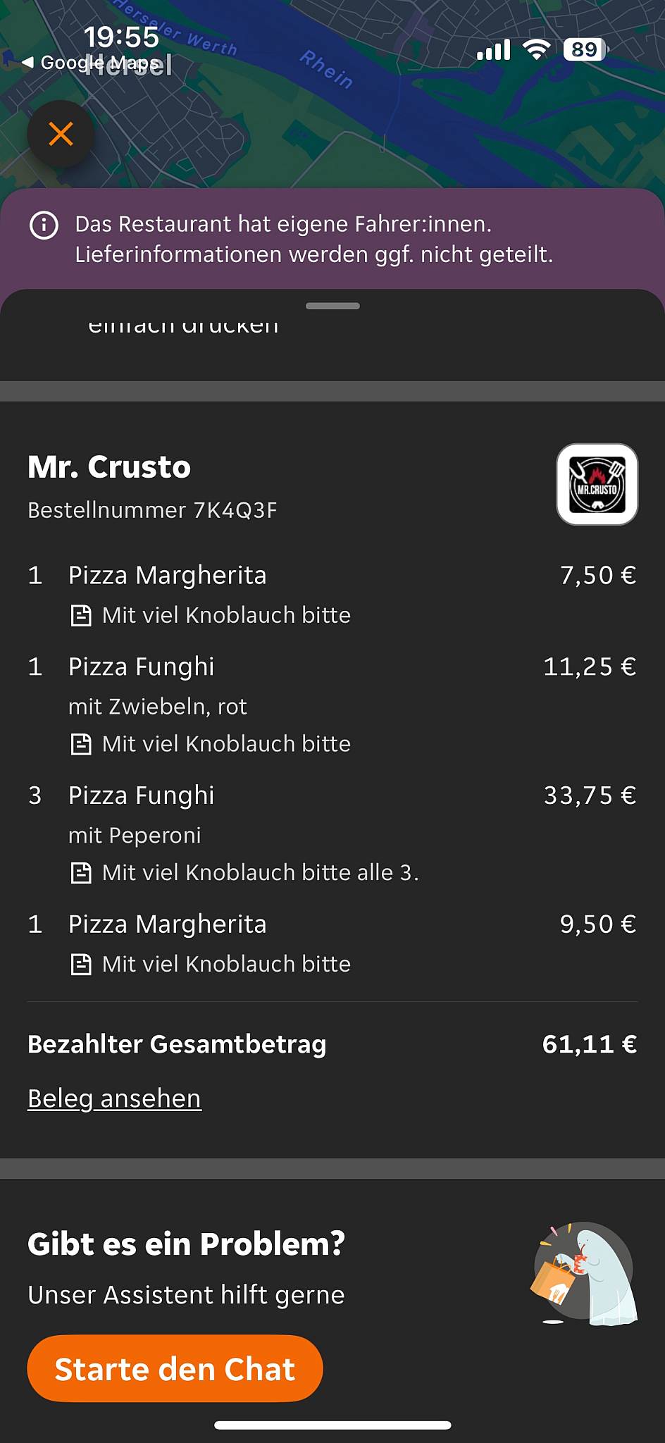 Mr.Crusto меню
