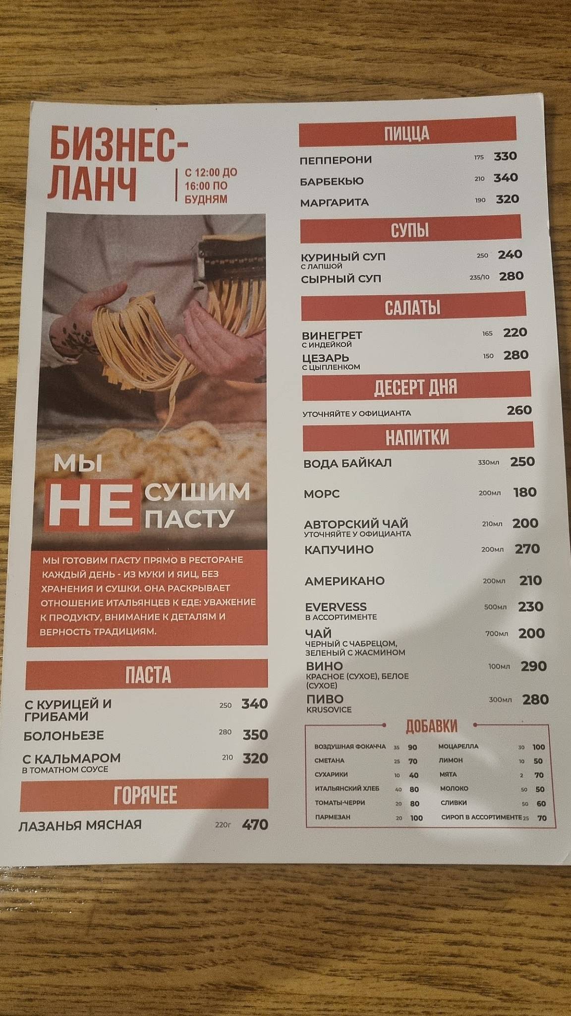 Перчини меню