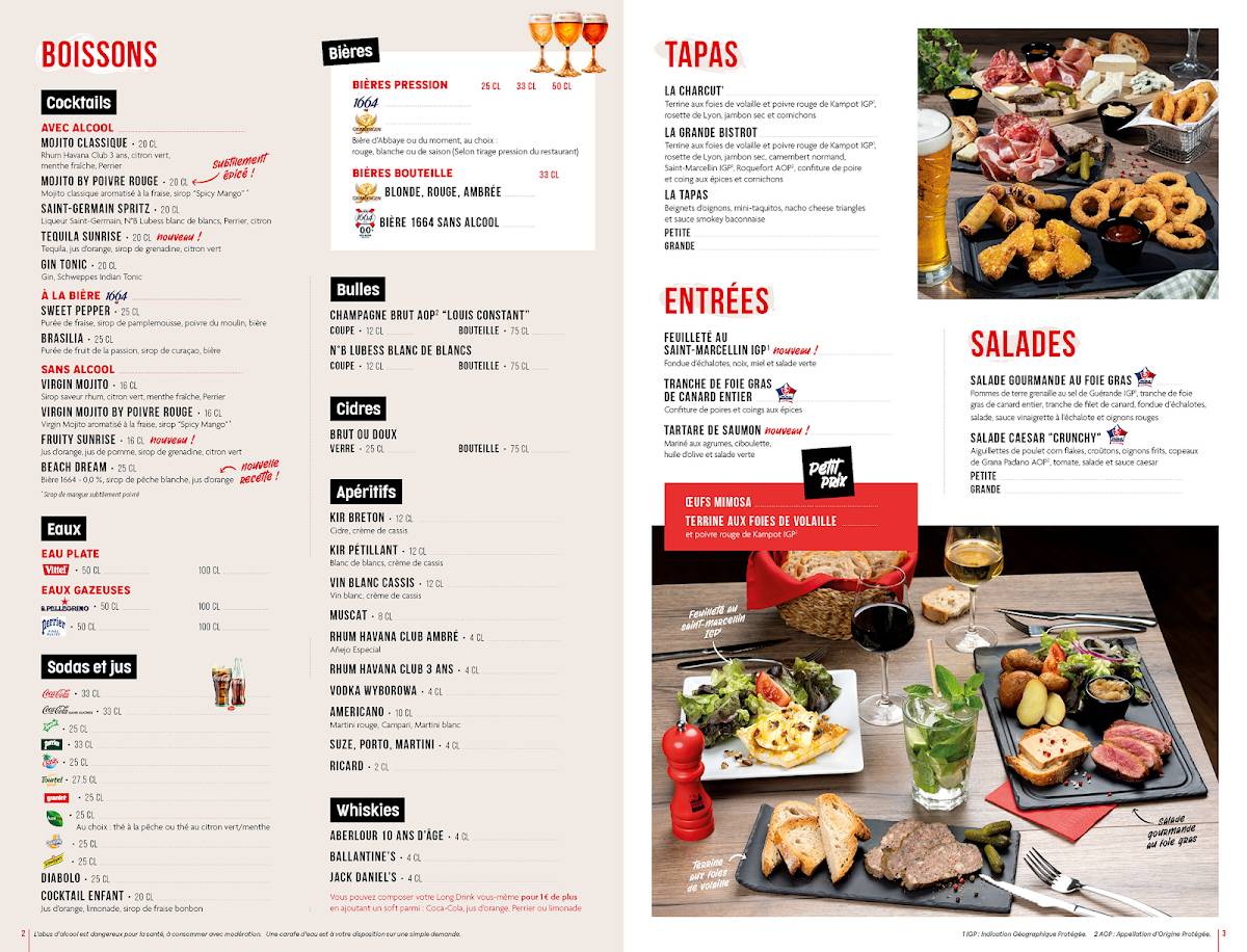 Restaurant Poivre Rouge Restaurant Grill меню
