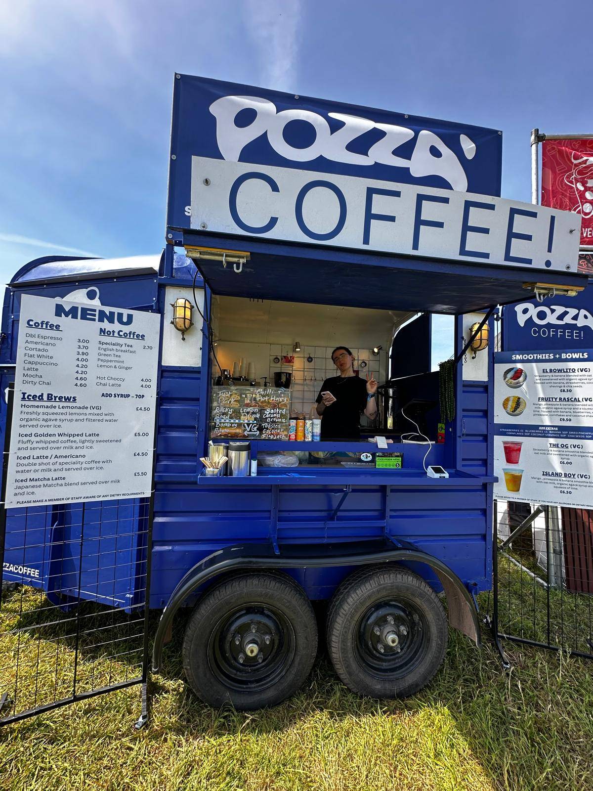 Pozza Coffee меню