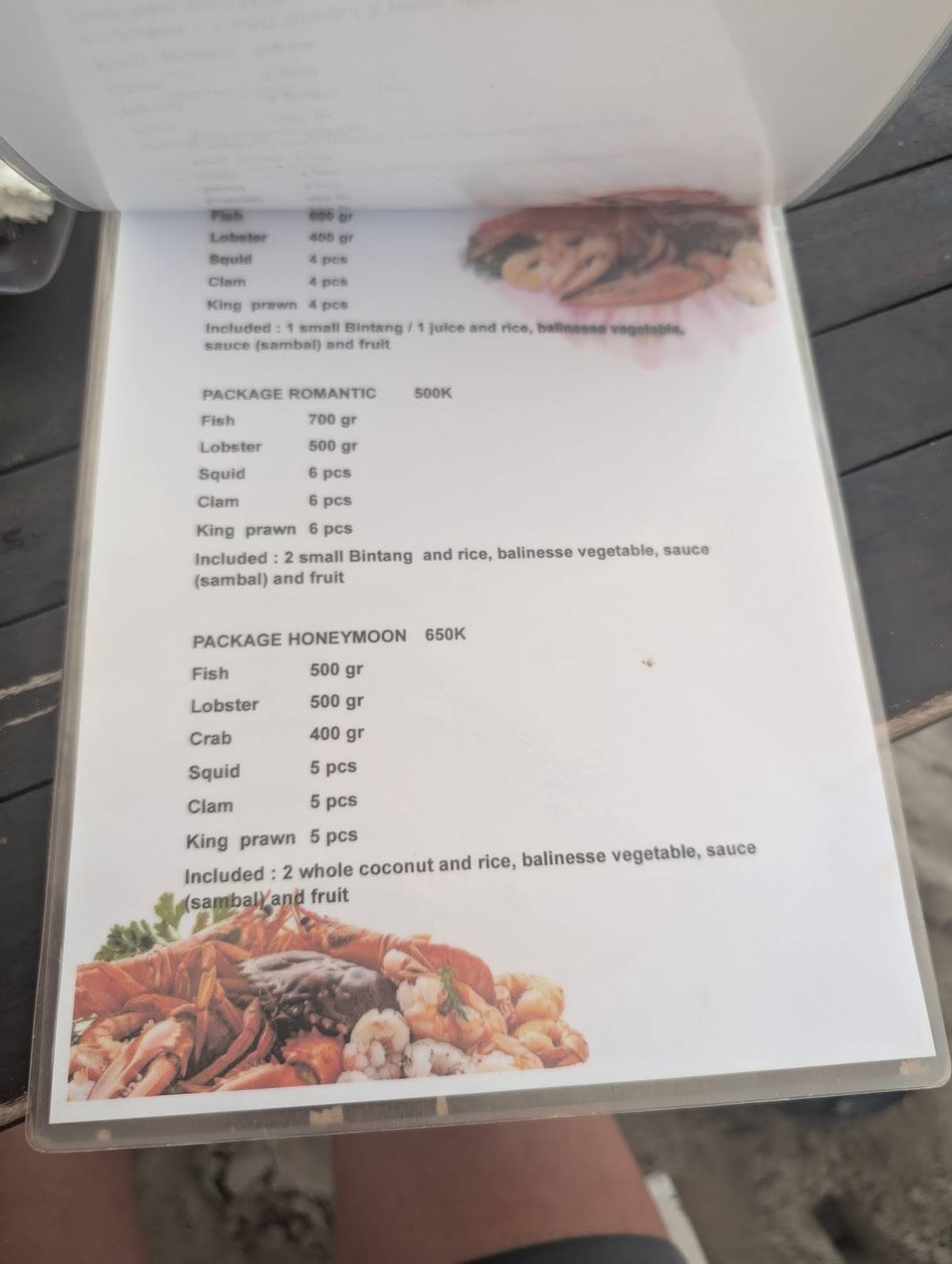 Roma Cafe меню